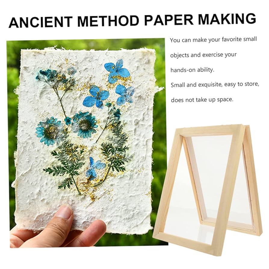 かける、オーダー製作　4枚セット Amazon.com : COHEALI Wooden Paper Making Screen: 2pcs Paper